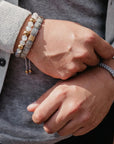 Pulsera Nodum Gris