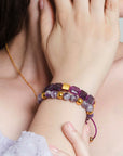Pulsera Cuentas Amatista