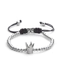 Pulsera Corona Acero Inox.
