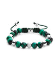 Pulsera Cuentas Ojo de Tigre Verde