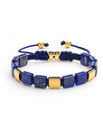 Pulsera Bloques Lapislázuli