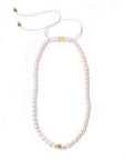 Collar Perlas Redondas Blancas