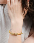Pulsera Jaguares Dorados