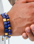 Pulsera Bloques Lapislázuli