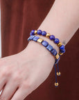 Pulsera Cuentas Lapislázuli