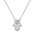 Cadena y dije Mano Hamsa Plata .925