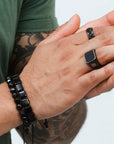 Pulsera Cuentas Ónix
