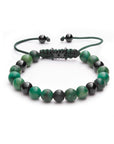 Pulsera Cuentas Jade Verde