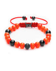 Pulsera Cuentas Ojo de tigre rojo