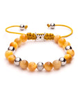 Pulsera Cuentas Ojo de tigre dorado