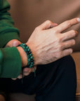 Pulsera Bloques Jade Verde