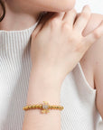 Pulsera Búho Dorado