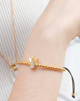 Pulsera Corona Dorada