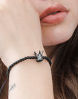 Pulsera Corona Pavonado