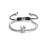 Pulsera Corona Acero Inox.