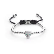 Pulsera Gato Acero Inox.
