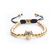 Pulsera Lobo Dorados