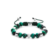 Pulsera Cuentas Ojo de Tigre Verde