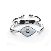 Pulsera Ojo Turco Acero Inox.