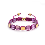 Pulsera Bloques Amatista