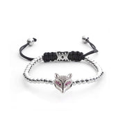 Pulsera Zorro Acero Inox.