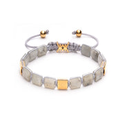 Pulsera Bloques Labradorita